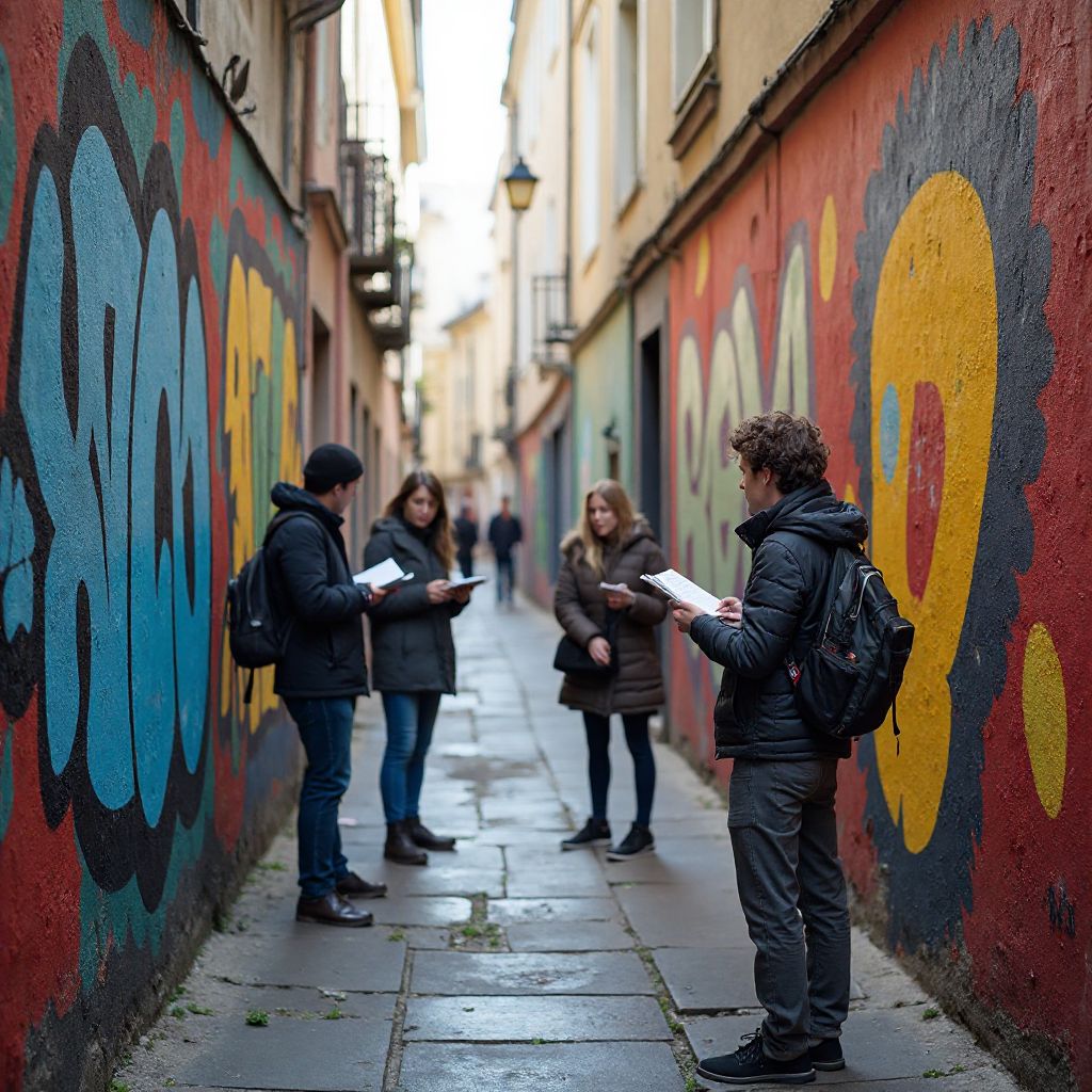 Urban exploration moment