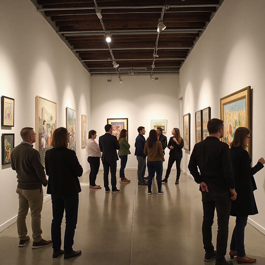 Art gallery visit